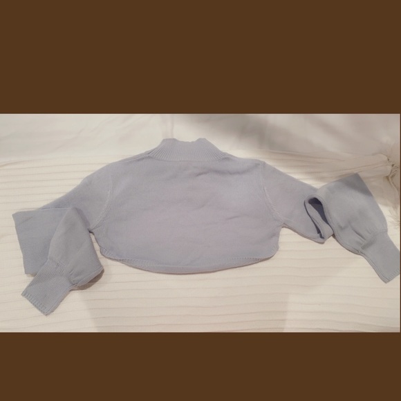 donated! NWOT Ballerina Crop Sweater - Picture 5 of 5